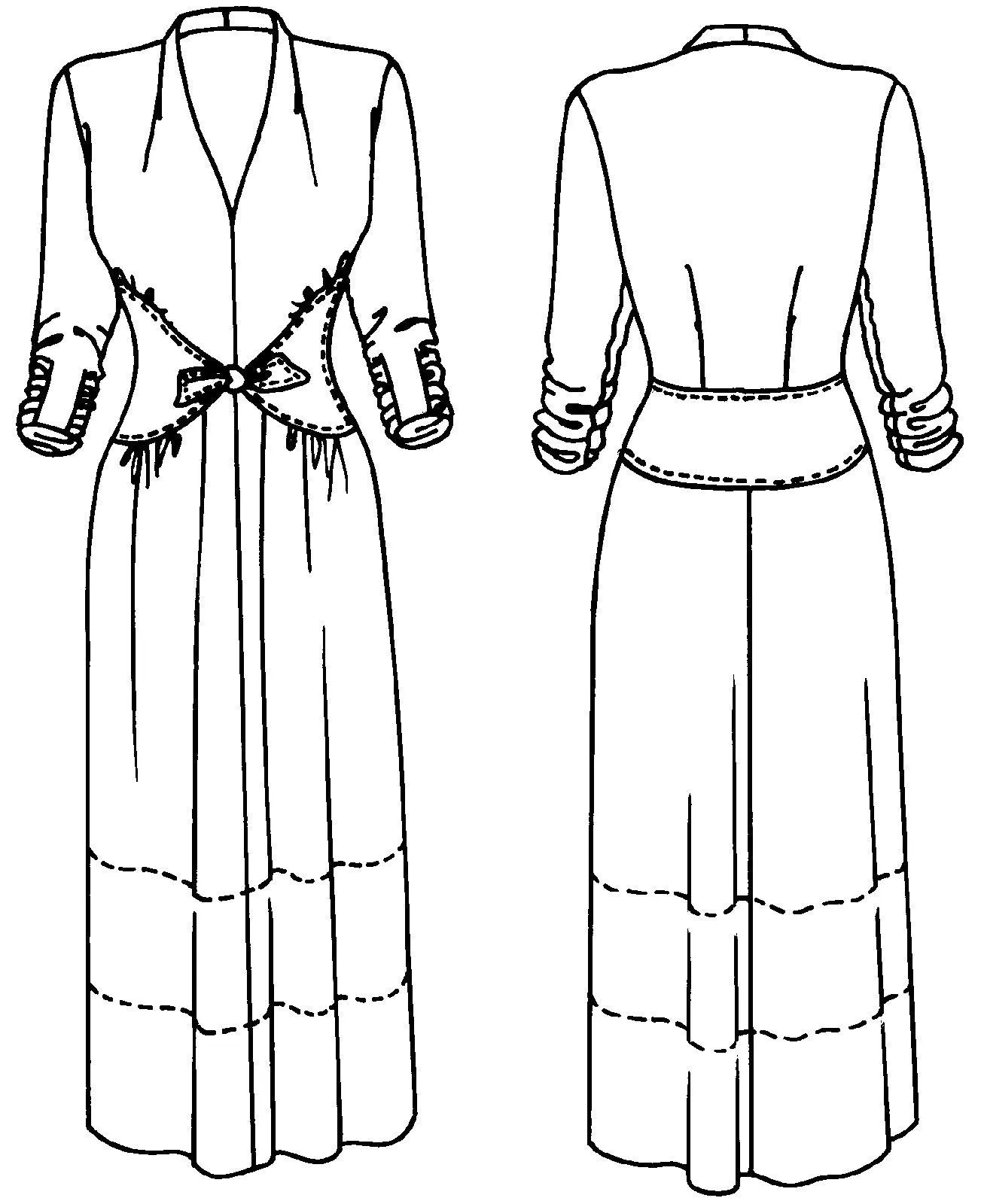 233 Glamour Girl Dress - PDF