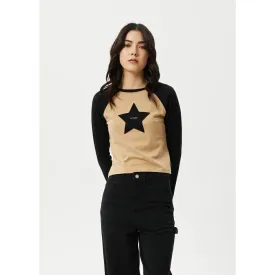 Afends Aster Raglan Long Sleeve Tee