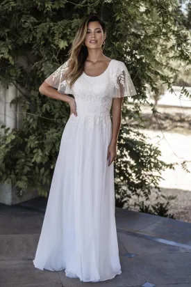 Allure Bridals Modest Dress M705