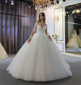 Beading Bridal Gown 2021