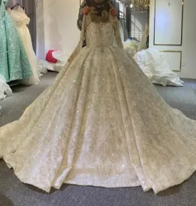Beading Bridal Gown 2022