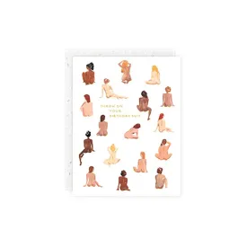 Birthday Suit Card