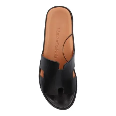 Catiana-Black Leather | L'AMOUR DES PIEDS