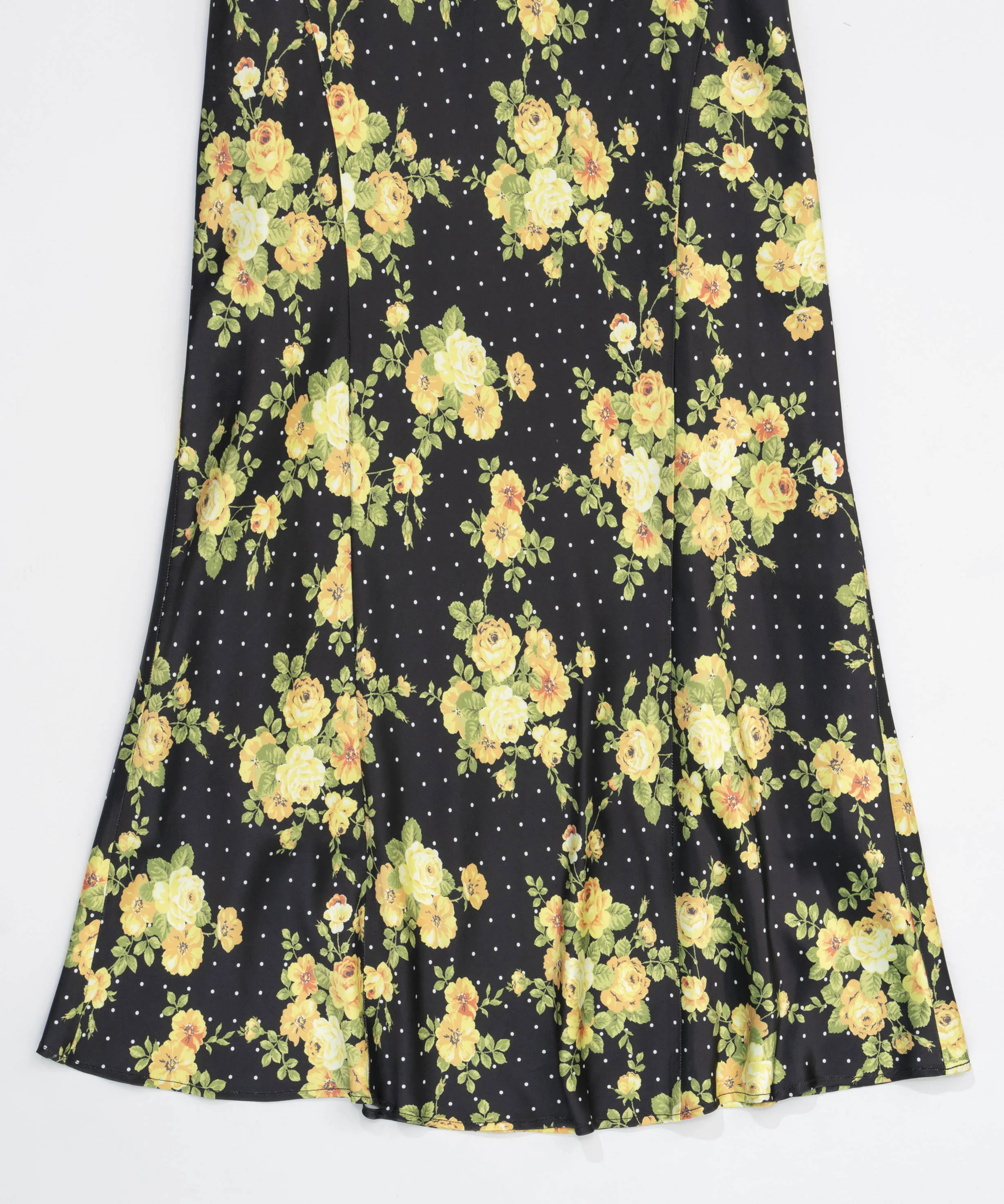 Flower Dot Mermaid Skirt