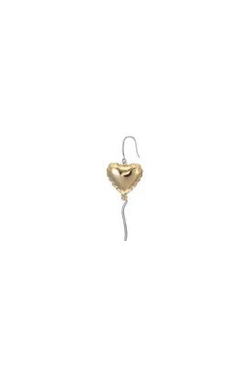 Gold Vacuum Balloon Earring