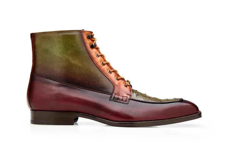 Greco-Ant. Burgundy/Olive/Brandy | Belvedere