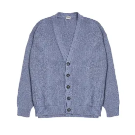 Massimo Alba Joe Cardigan in Celeste