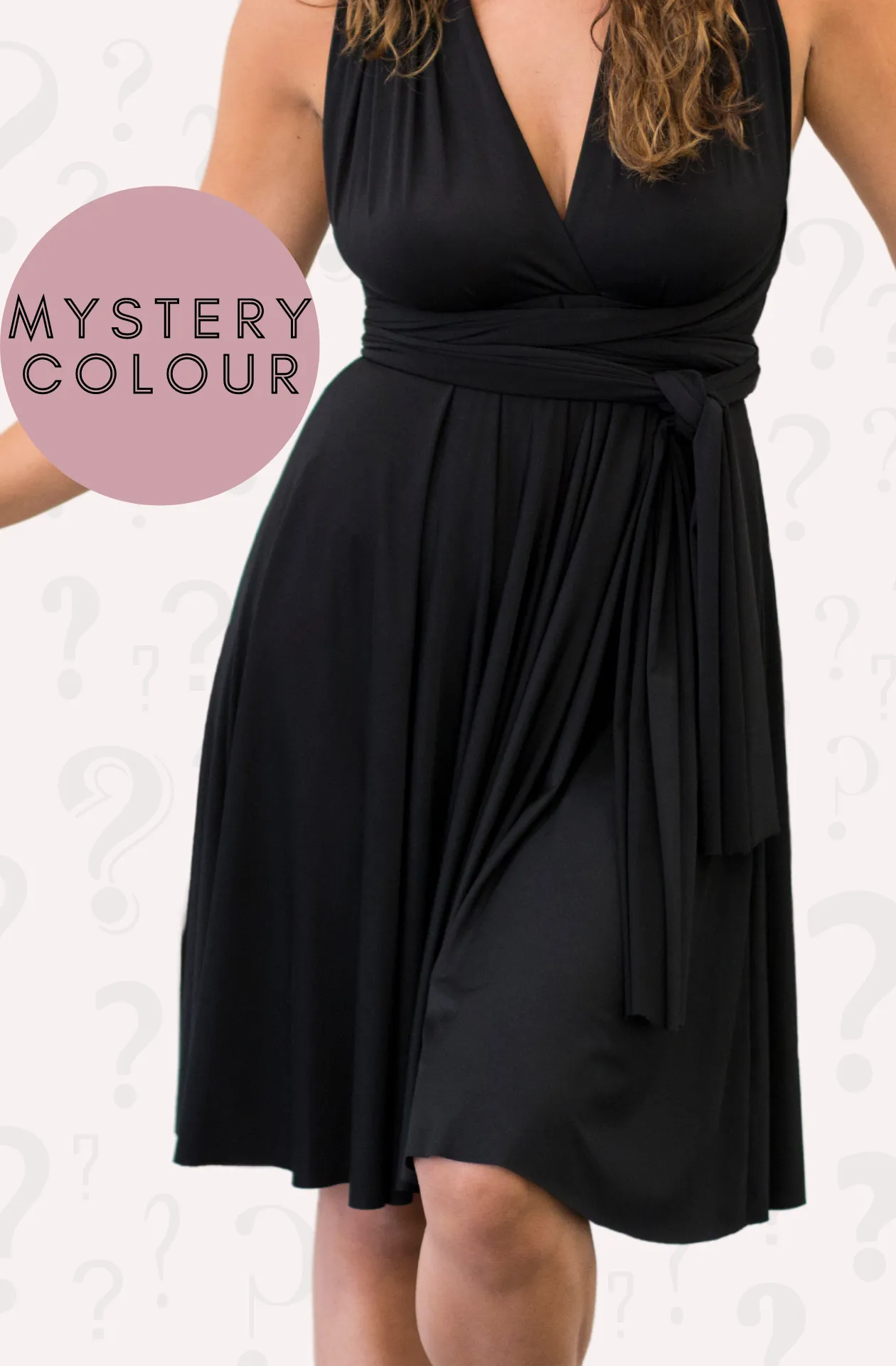 Mystery Colour - Sakura Midi Dress