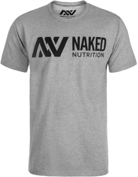 Naked Nutrition Men's T-Shirt - Grey - Large