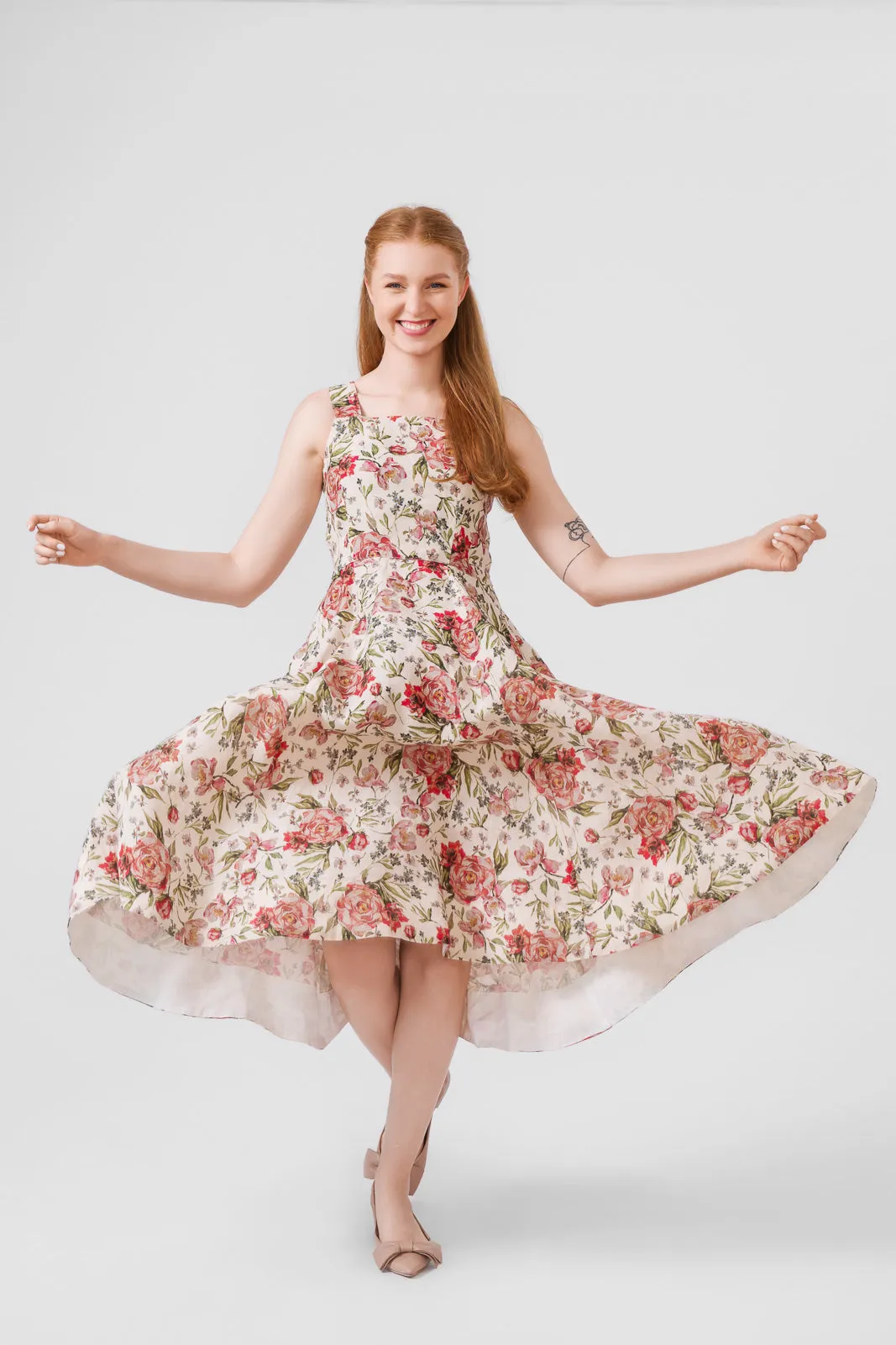 Pinafore Dress, Sleeveless