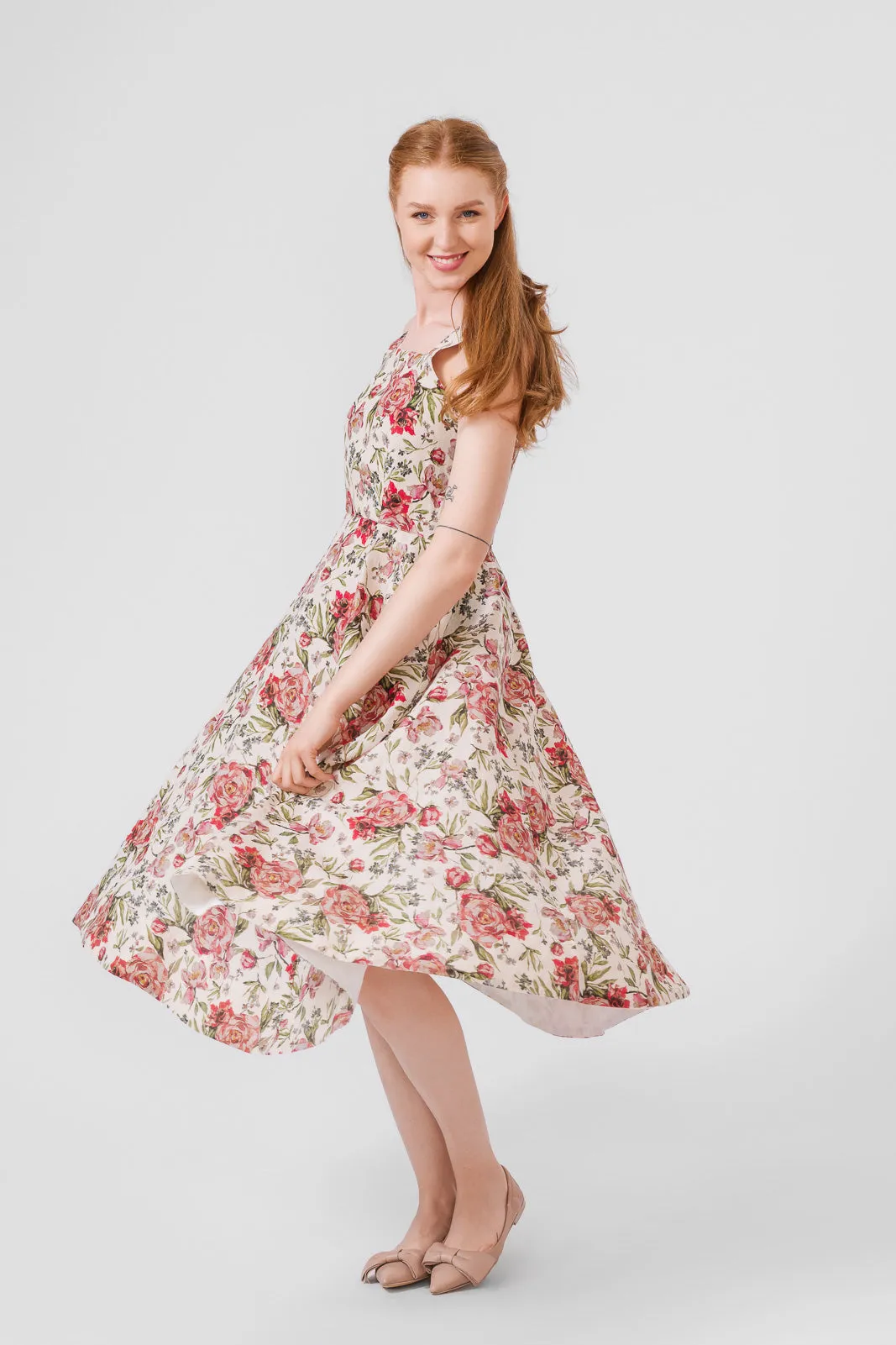 Pinafore Dress, Sleeveless