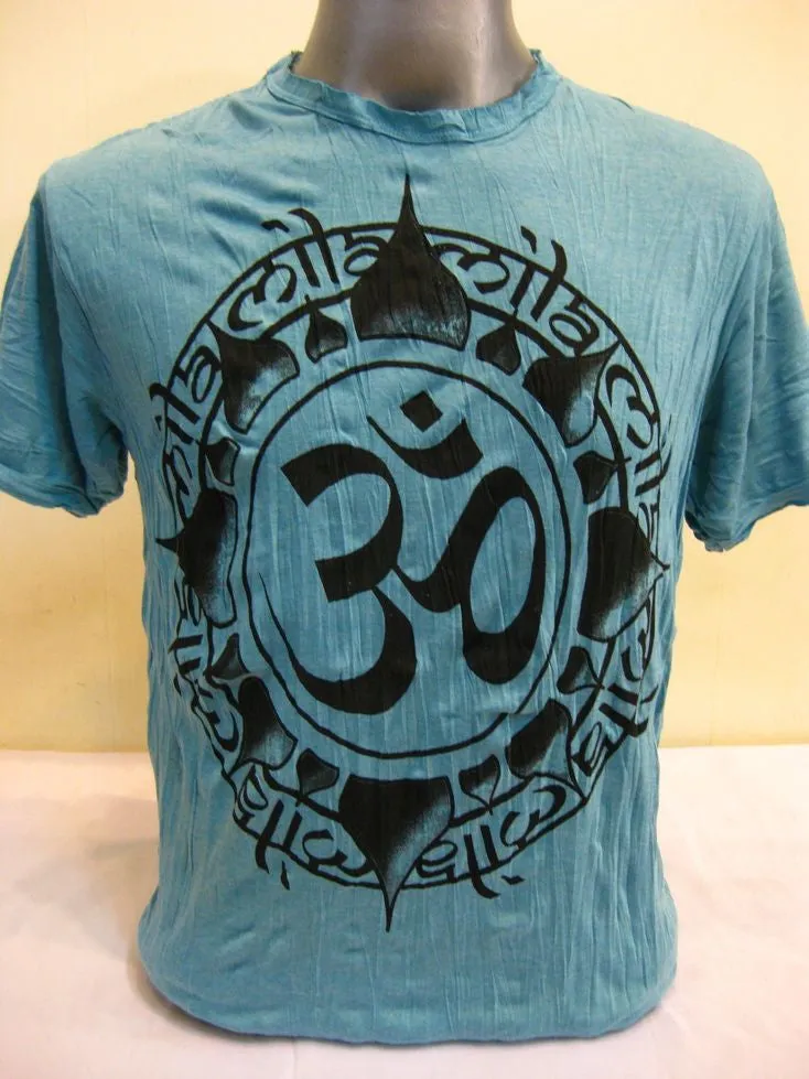Sure Design Men's Infinitee Ohm T-Shirt Turquoise