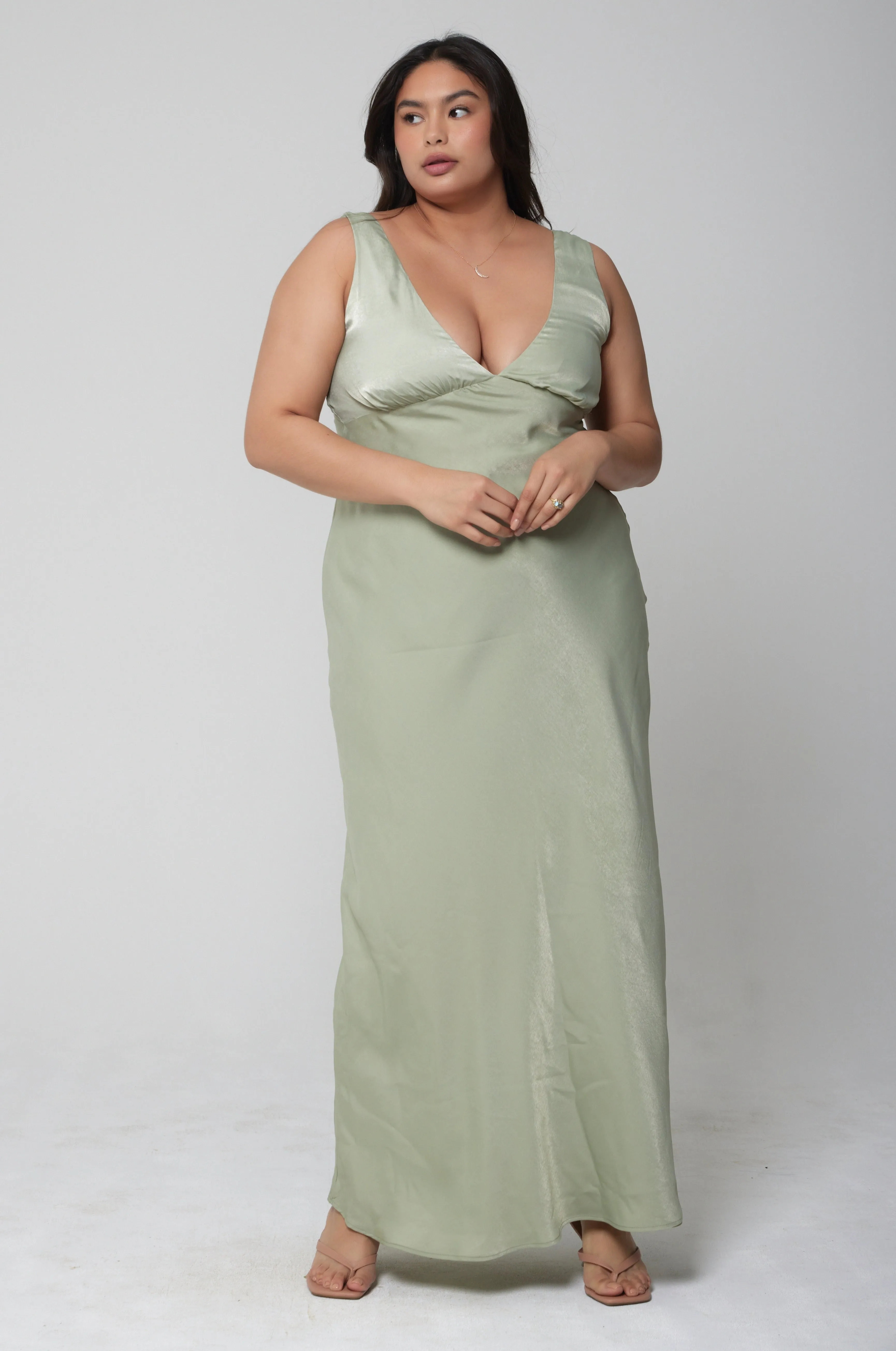 Violet Maxi in Sage